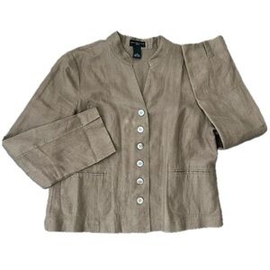 Madison Studio 100% Linen Blazer